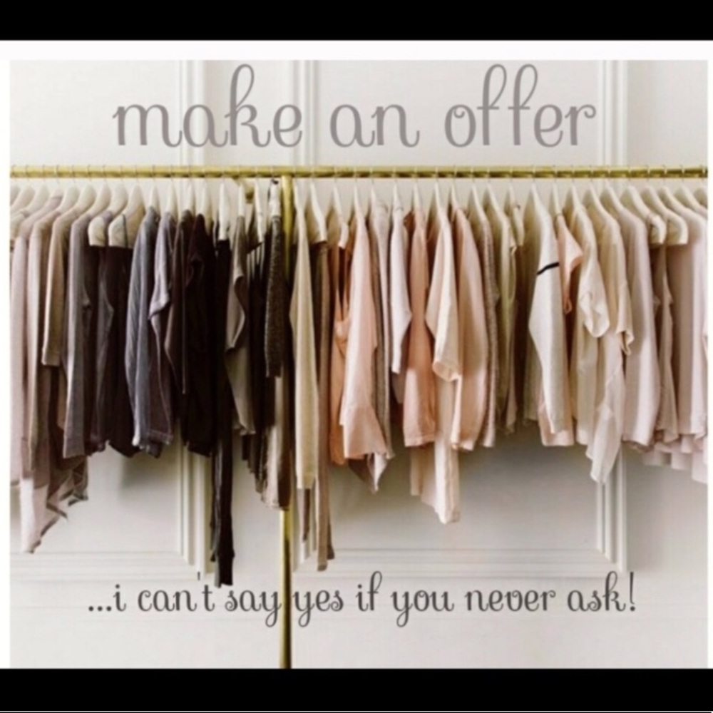 Reasonable offers are always welcome!